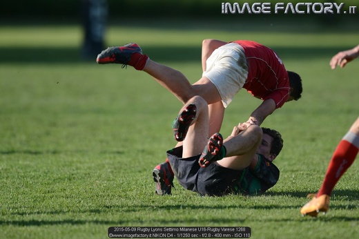 2015-05-09 Rugby Lyons Settimo Milanese U16-Rugby Varese 1268